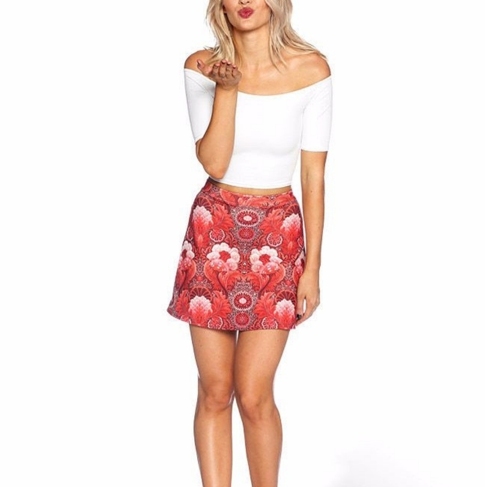 Black Milk Life On Mars A-Line Skirt L